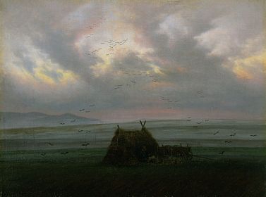 Caspar David Friedrich - Nebelschwaden (Hamburger Kunsthalle)